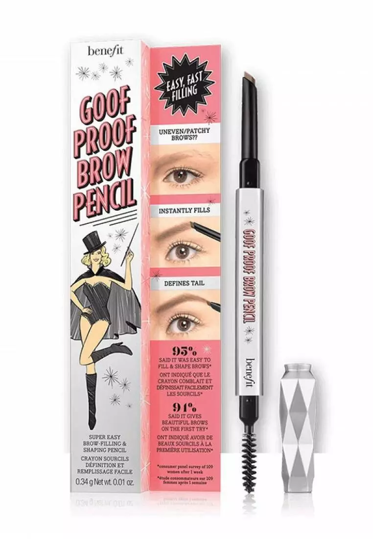 Benefit BENEFIT Goof Proof Eyebrow Pencil 0.34g #03 Warn Light Brown 2023, Buy Benefit Online