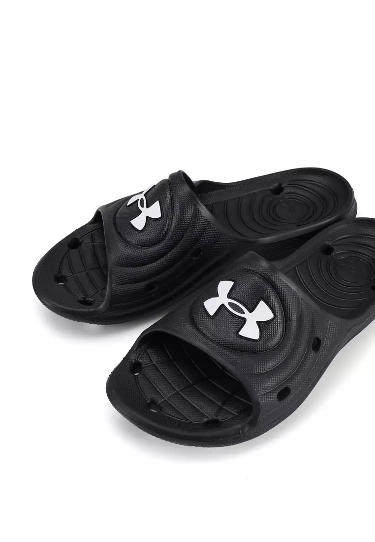 Jual Under Armour UA M Locker Iv Slides Original 2025 ZALORA