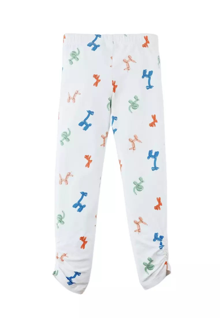Girls Sheena Leggings Balloon Bash With Side Ruching