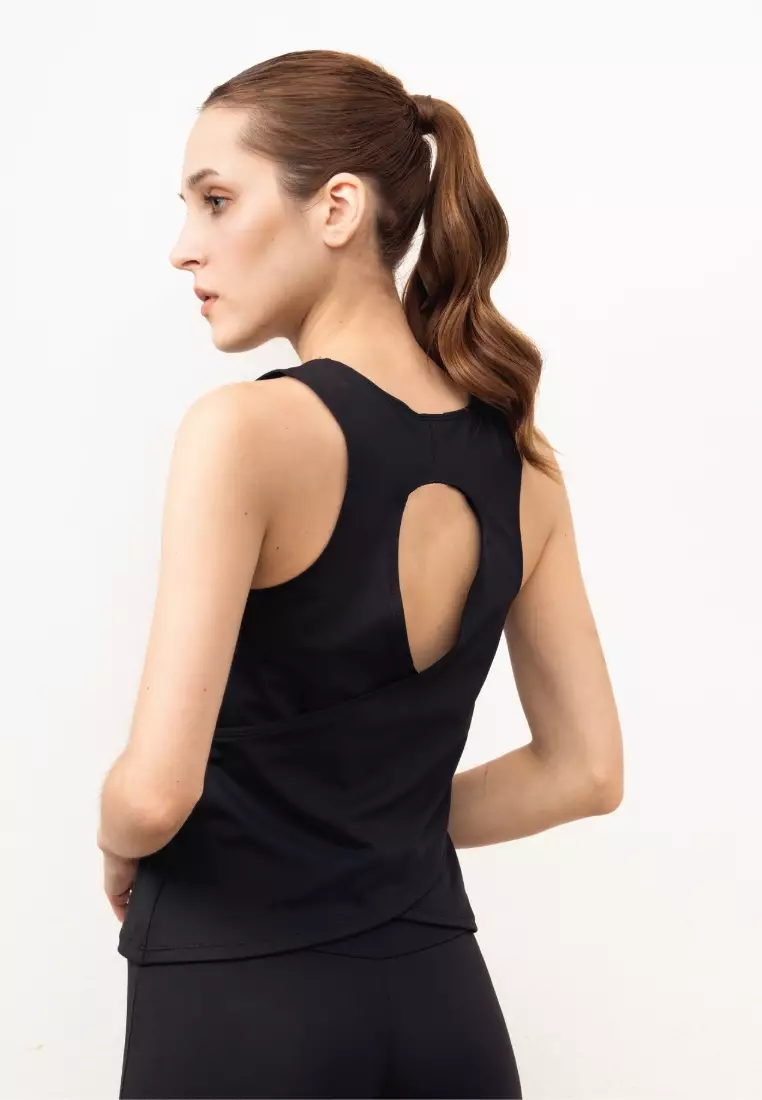 XBack Tank Top Sleeveless Muscle - Onyx