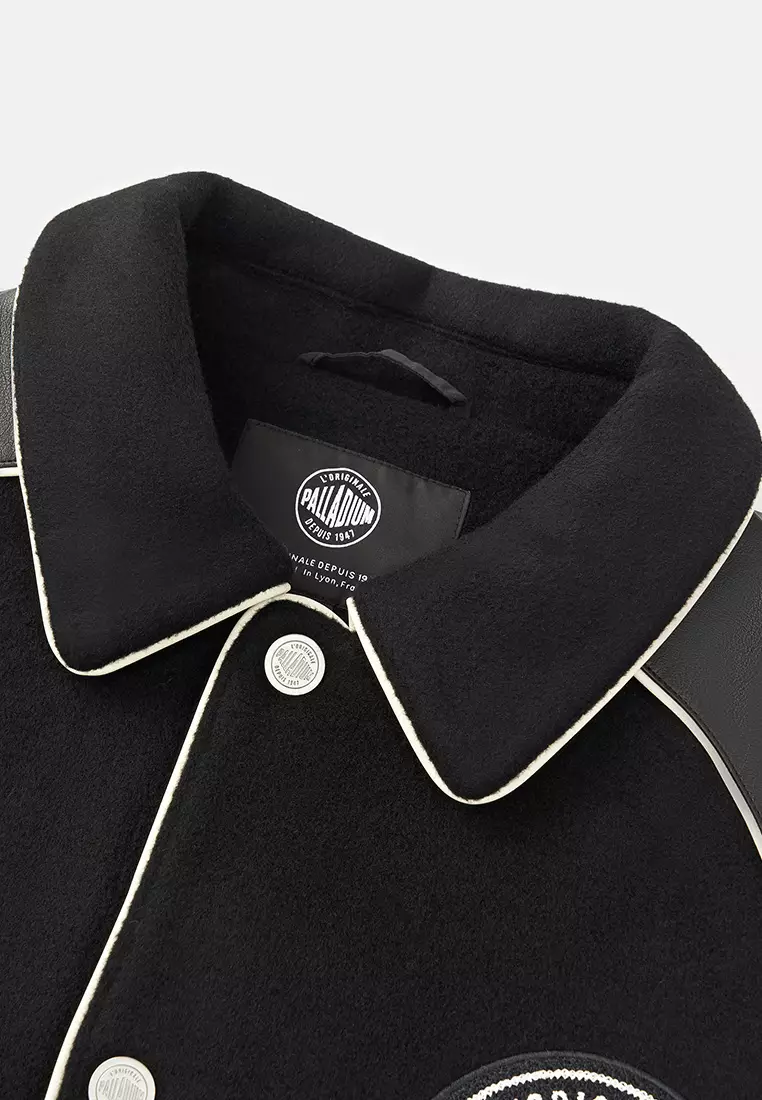 男裝 PALLADIUM LOGO 拼色棒球外套