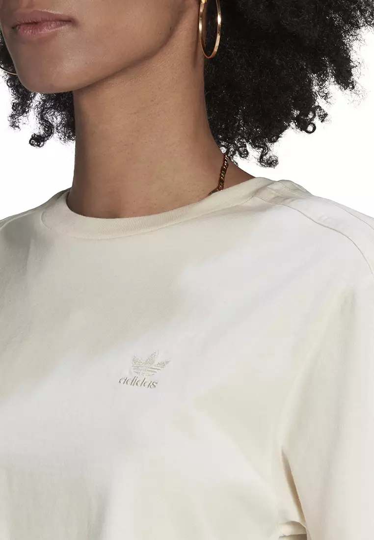 Adidas originals knotted logo t-shirt store