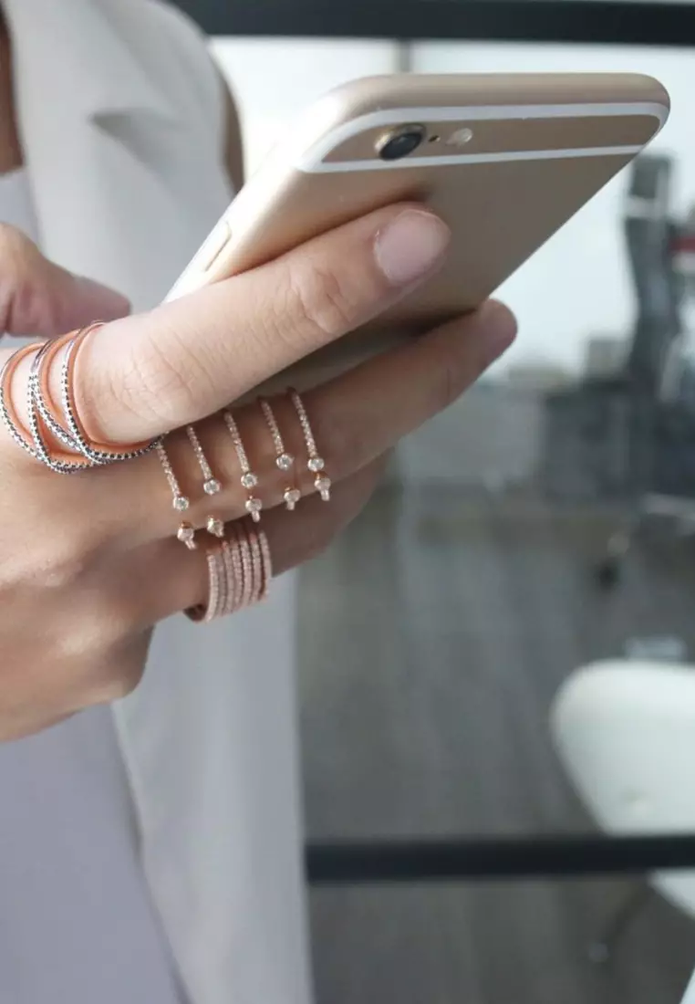 Gold Vermeil Rachel Twister Ring