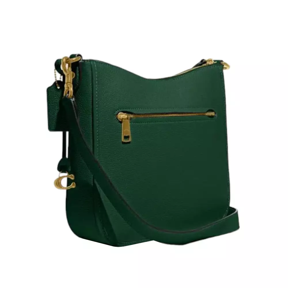 Jual Coach Coach Chaise Crossbody Dark Pine Original 2023 ZALORA