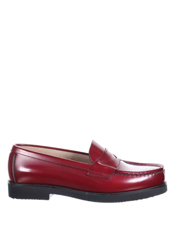 HARUTA red HARUTA Extralight Coin loafer-206X RED A8768SHA6FB5CDGS_1