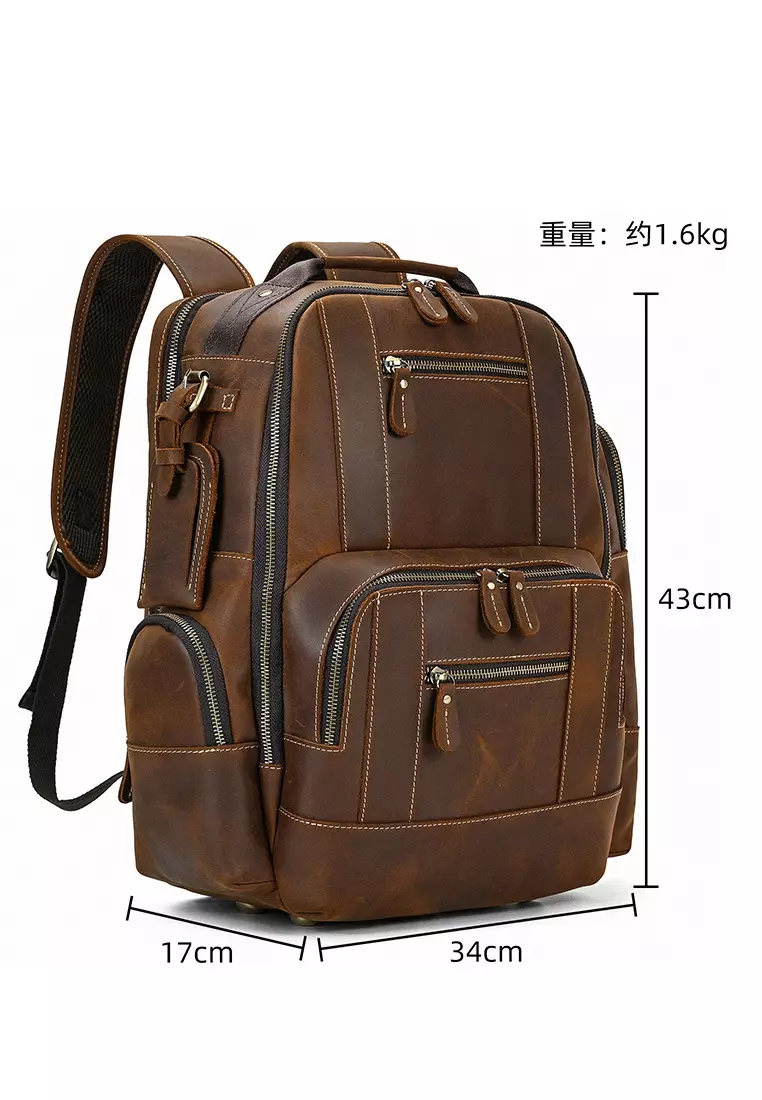 Leather backpack philippines on sale