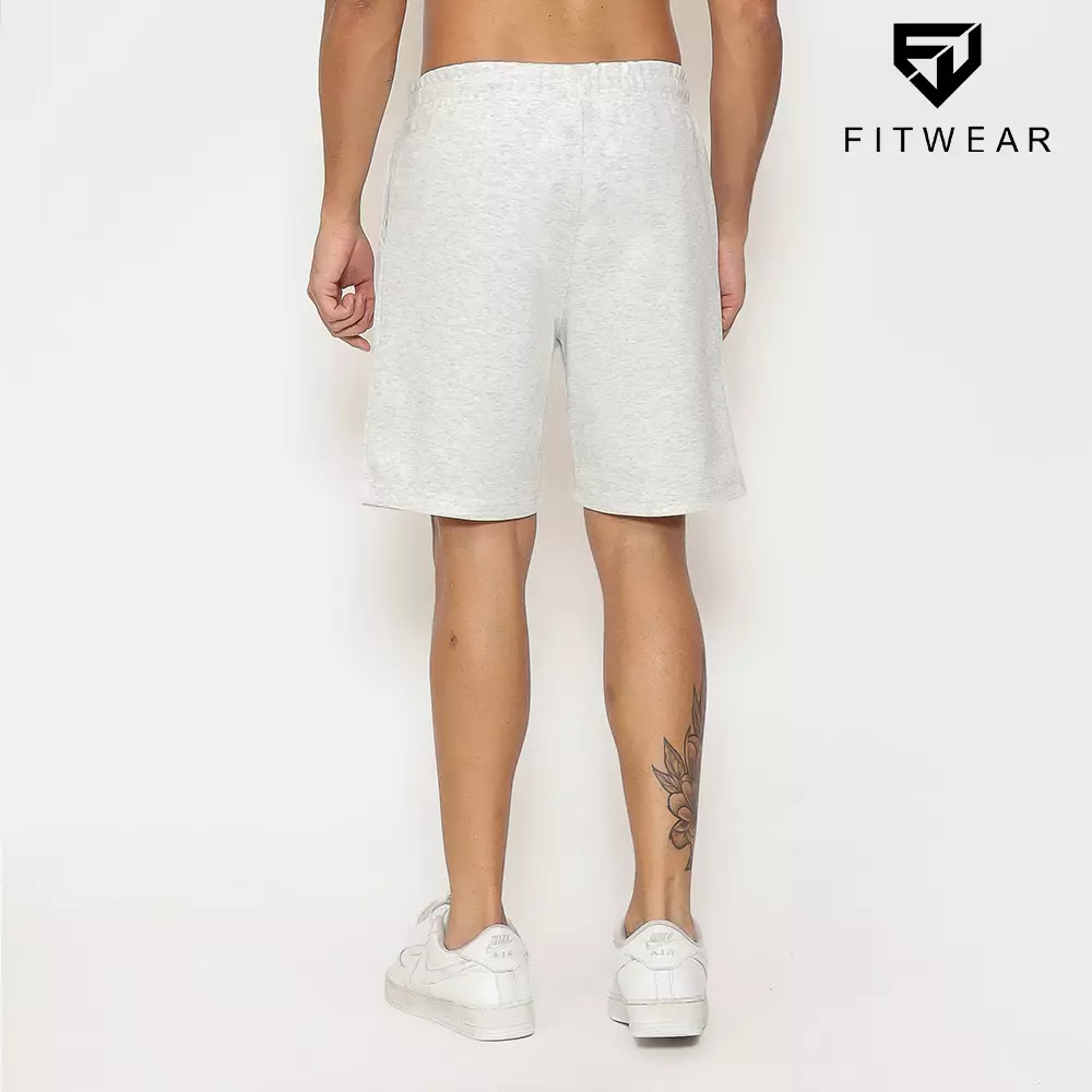 Fitwear - Celana Pendek Olahraga Pria JAYDEN BASIC SHORT - LIGHT GRAY