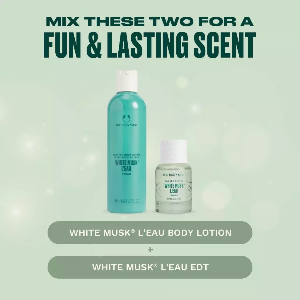 White Musk L'eau Eau De Toilette EDT 60ml