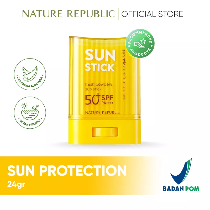 California Aloe Fresh Powdery Sun stick SPF50+ PA+