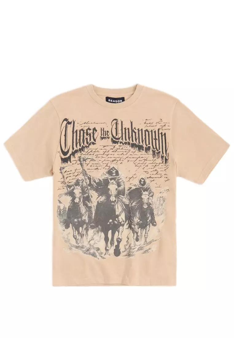 Tシャツ・アパレル Chase Buy REASON NYC Streetwear - Chase the Unknown Short Sleeves Tee