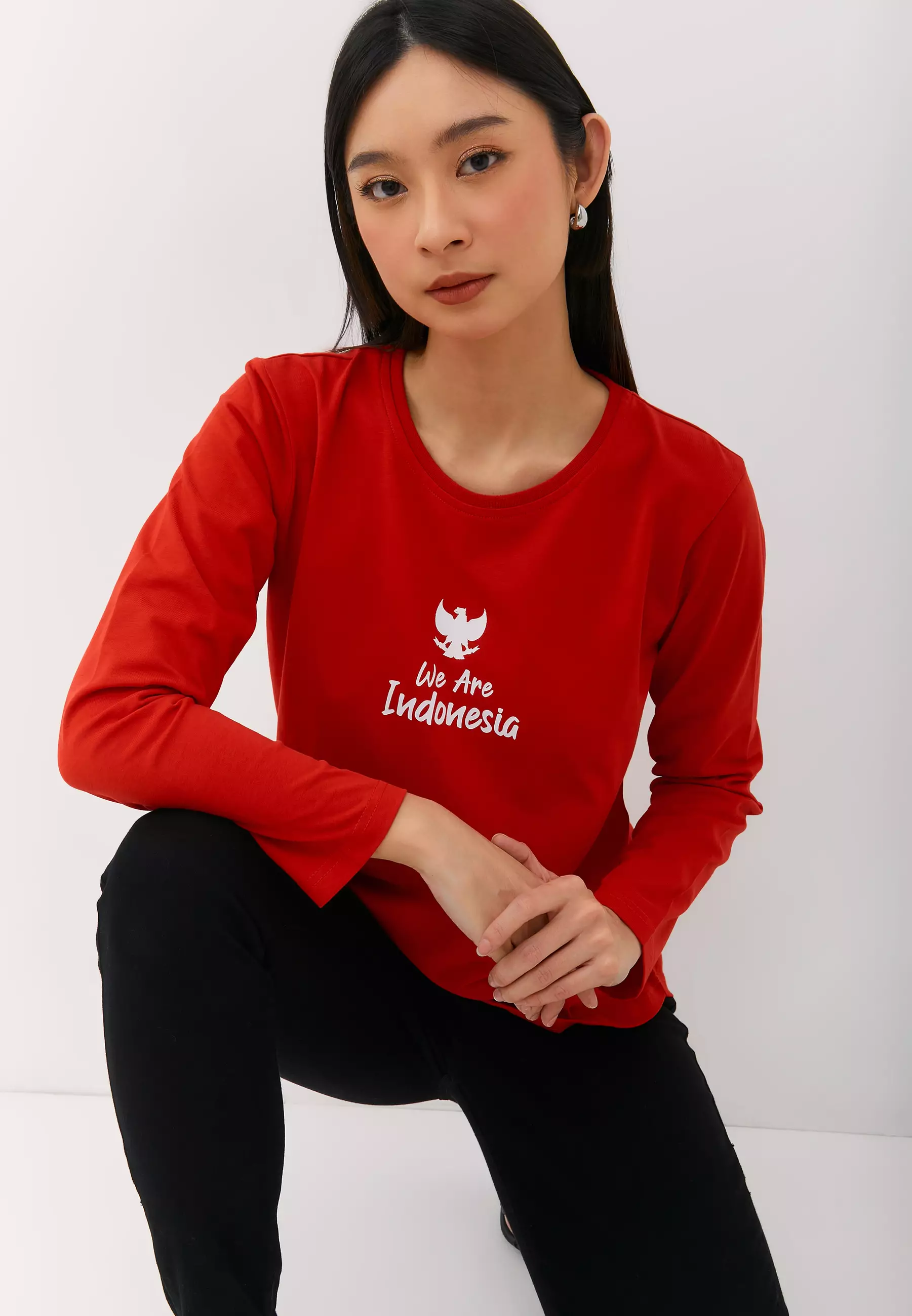 We Are Indonesia Red Long T-Shirt (G.71208)