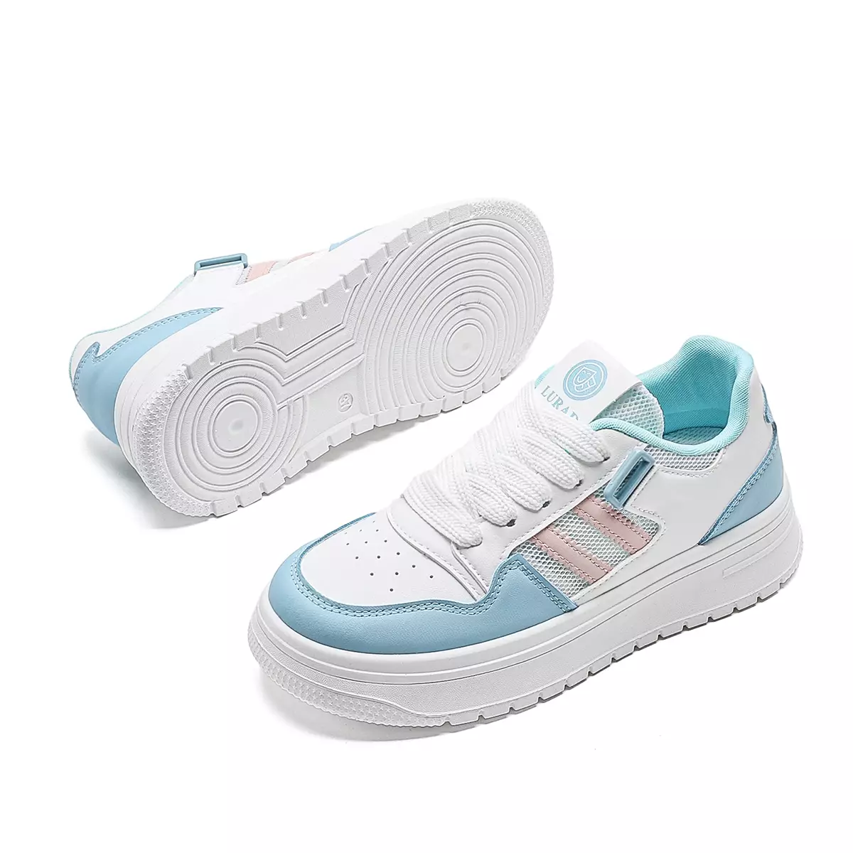 LURAD Sepatu Wanita Sport Breathable Sneaekrs Cewek Chic QN2555