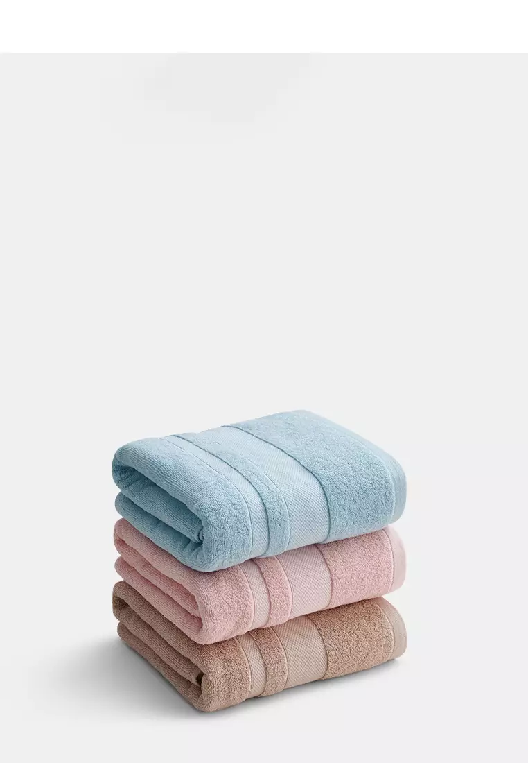 Buy FRANCLIFE Adult pure cotton antibacterial bath towel 2024 Online