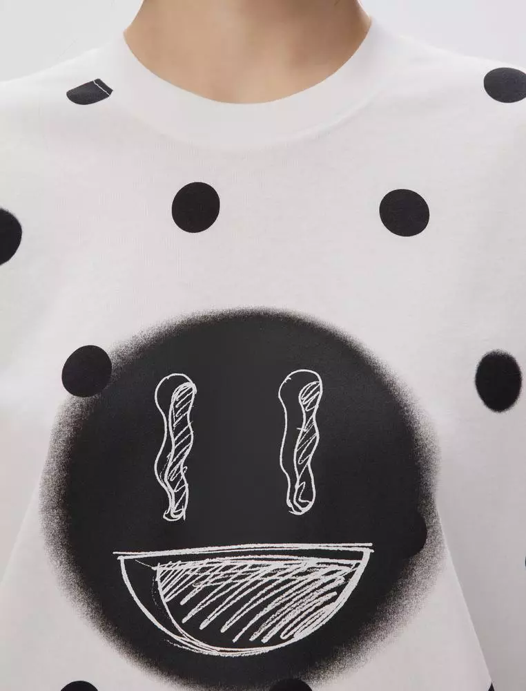 JNBY Women's Polka Dot Print T-Shirt