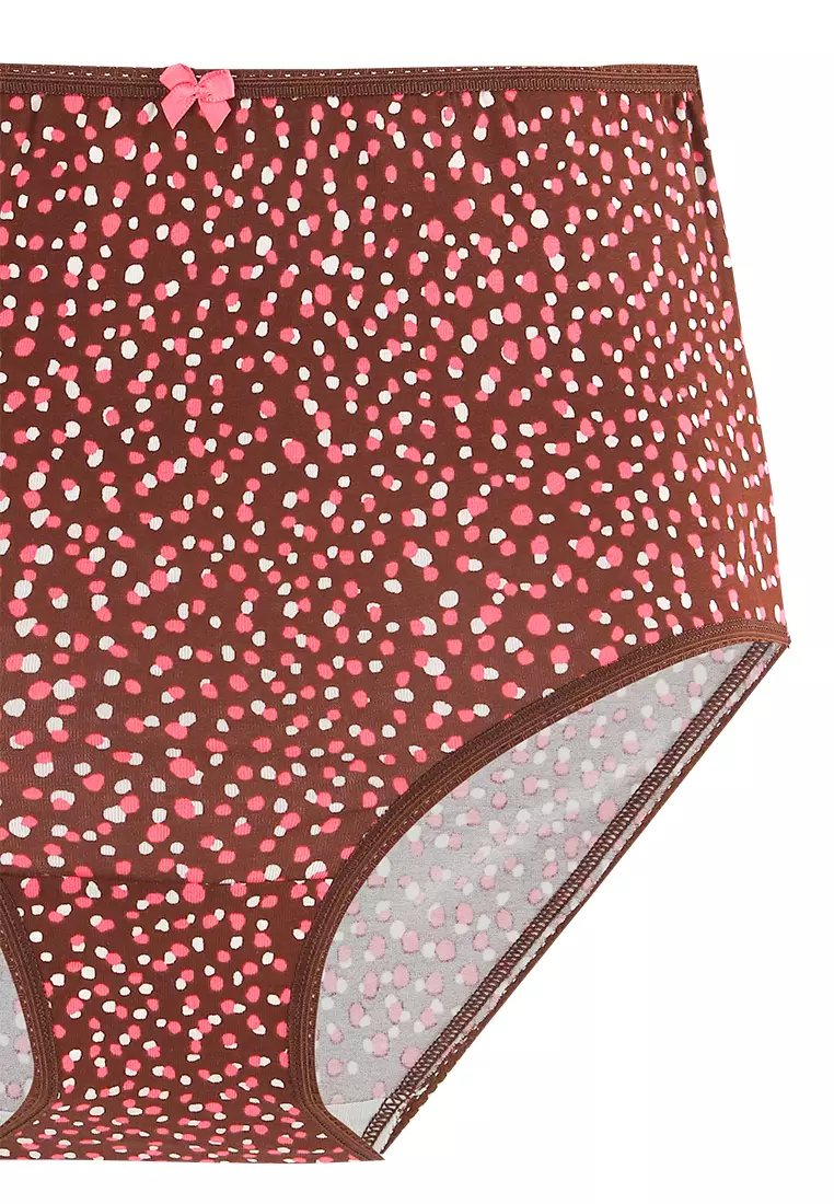 5pk Cotton Lycra Full Briefs