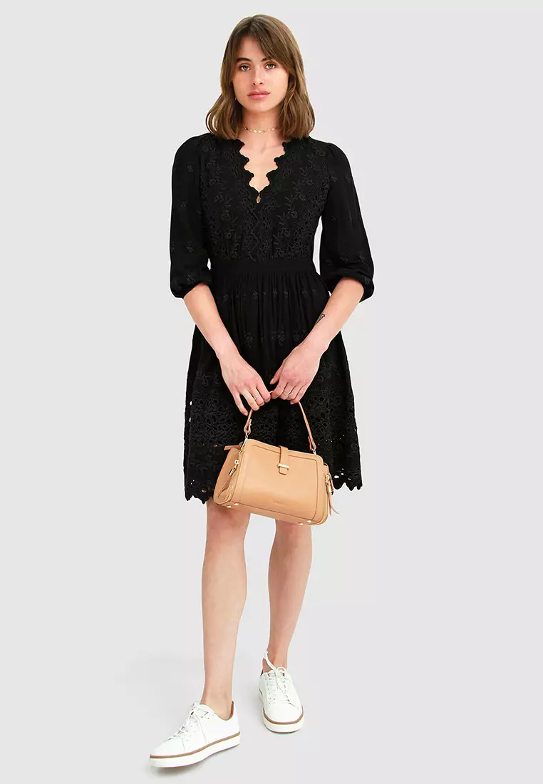 Sweet Talk Eyelet Mini Dress