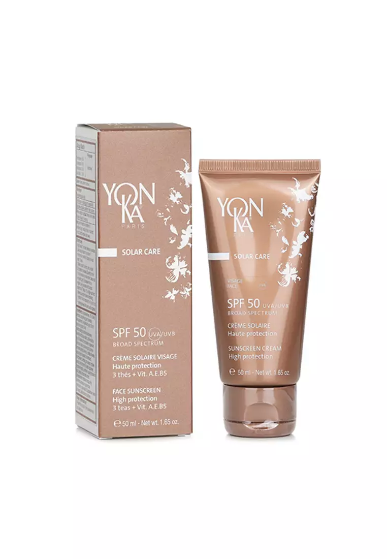 YONKA - Solar Care Sunscreen Cream High Protection SPF 50 UVA/UVB 50ml/1.65oz