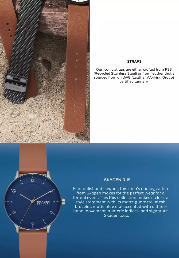 Buy Skagen Riis Watch SKW3092 Online | ZALORA Malaysia