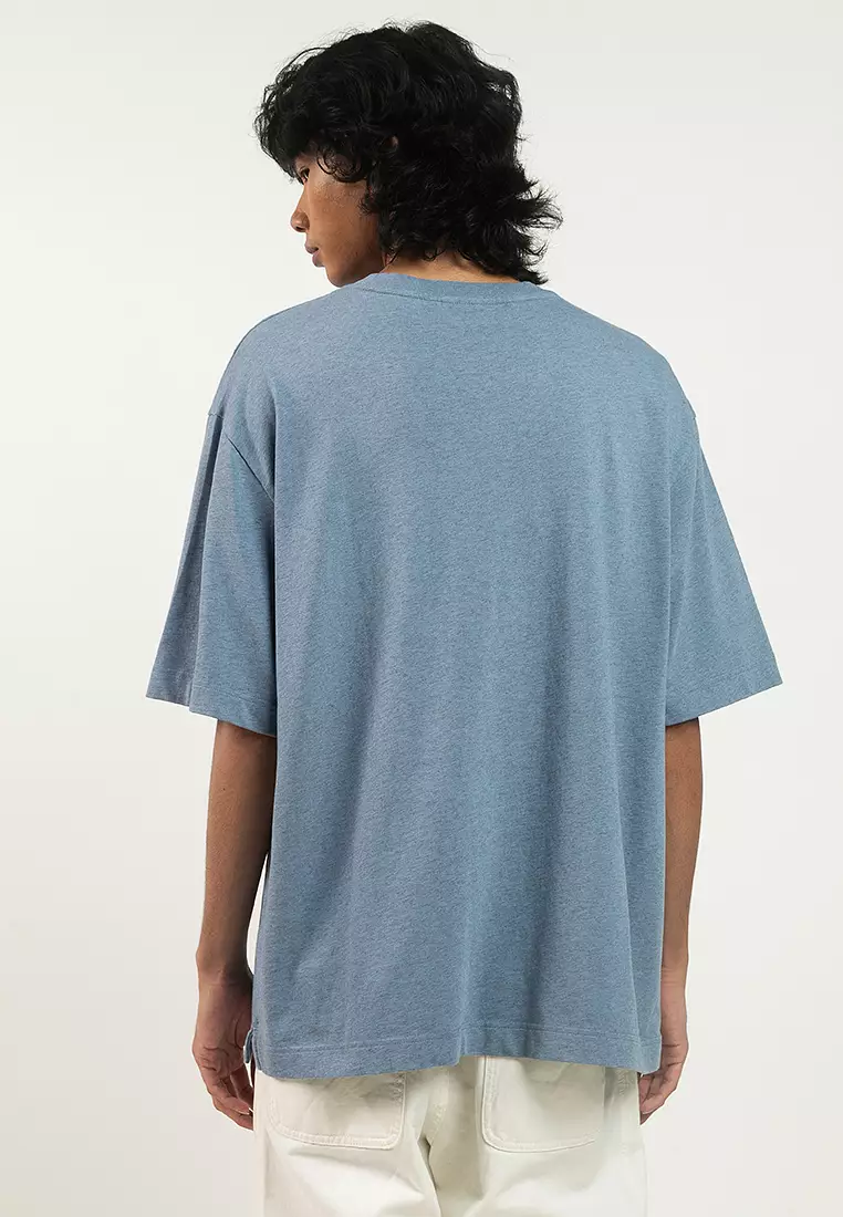 Line Handwriting Oversize T-Shirt