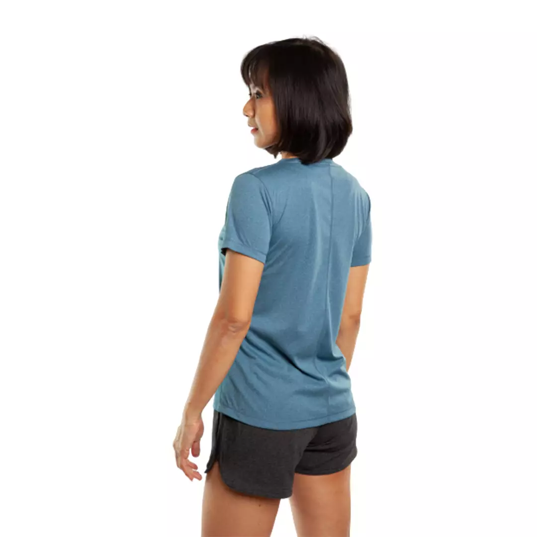 Baju Olahraga Wanita  Ladies Short Sleeve Top Print "GYM TIME"