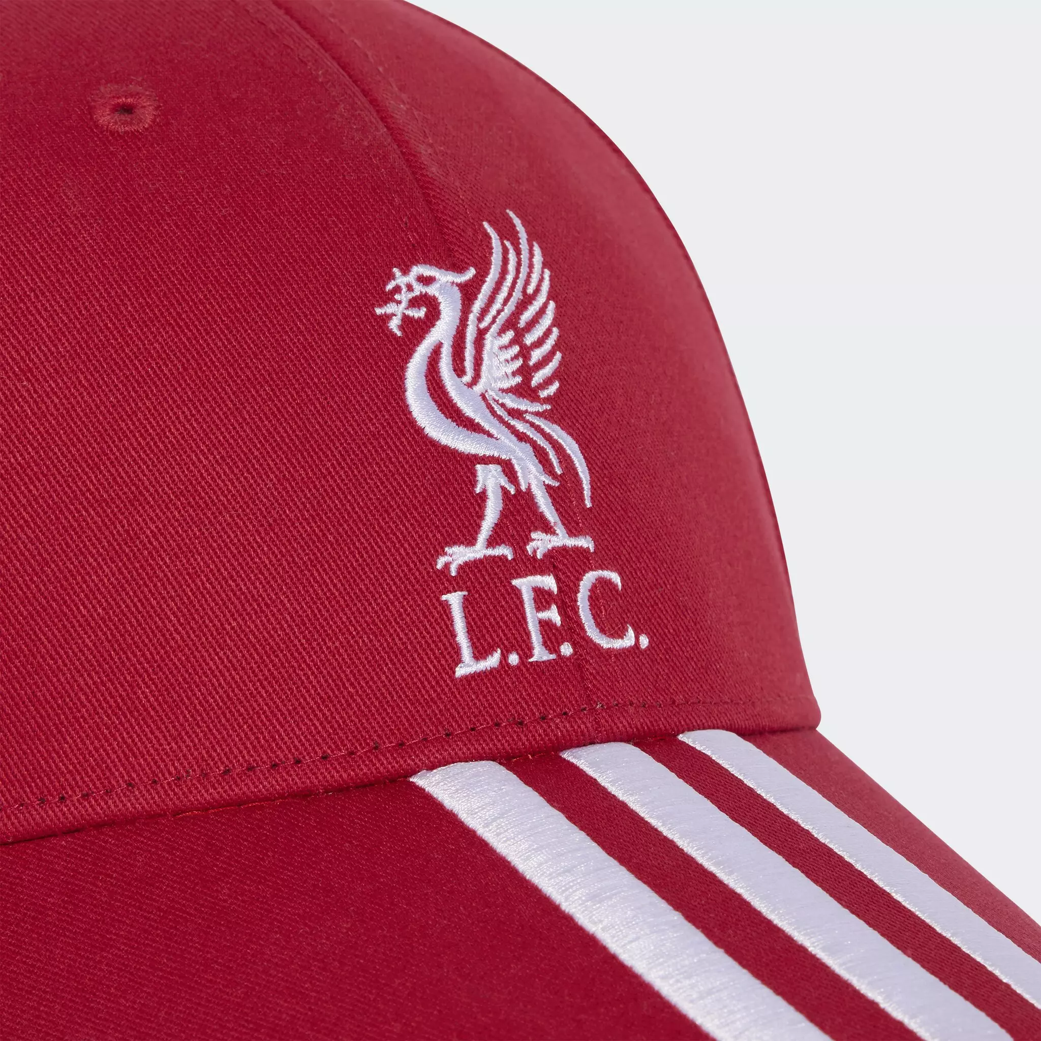 Liverpool FC adidas Baseball Cap  -  LFC Accessories Topi (Red)