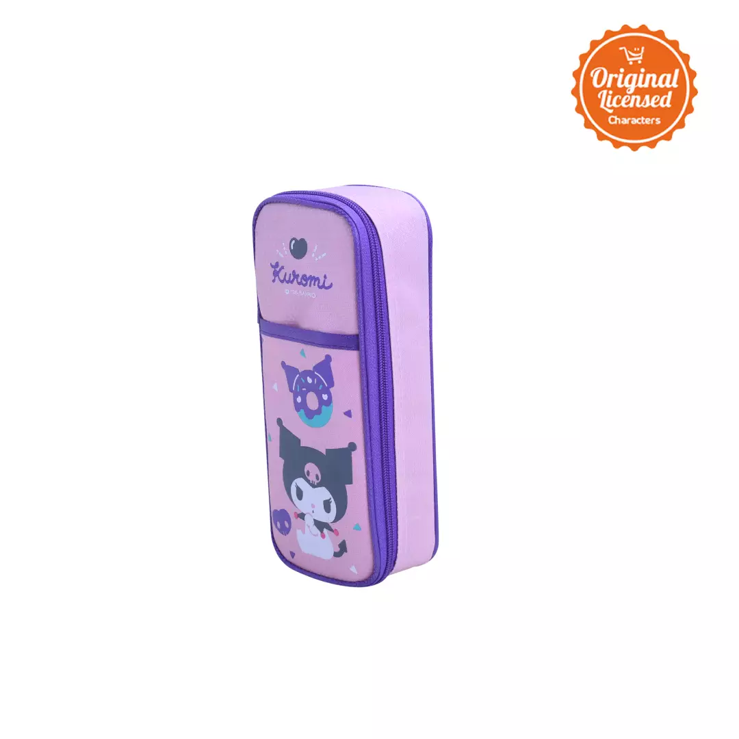 Tempat Pensil Kuromi Original – Pencil Case Kuromi 22x9 cm | Kotak Pensil Anak Kuromi