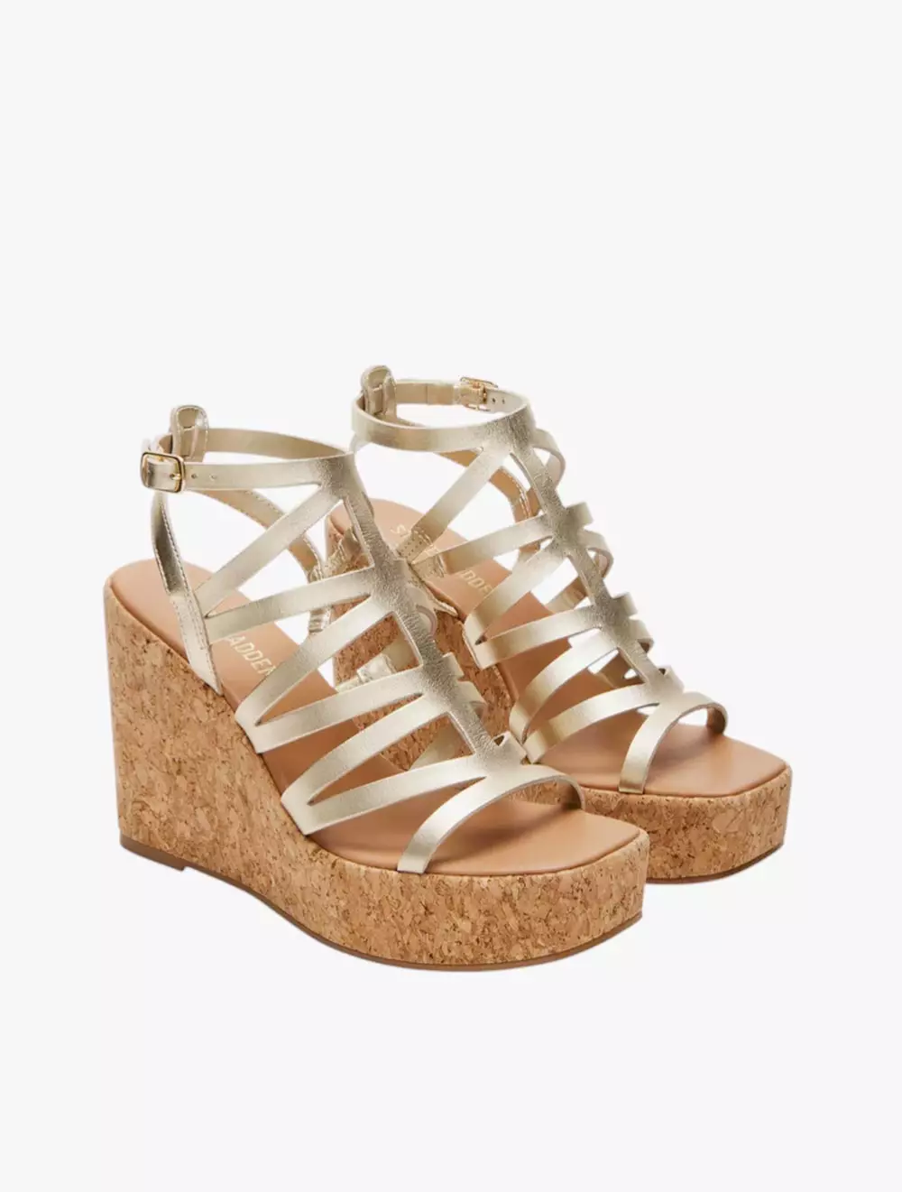 Steve Madden COZETTE Women's Wedges - Gold
