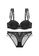 W.Excellence black Premium Black Lace Lingerie Set (Bra and Underwear) 49B32US85A170EGS_1