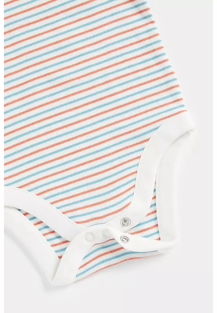 Mothercare Bibshorts and Bodysuit Outfit Set