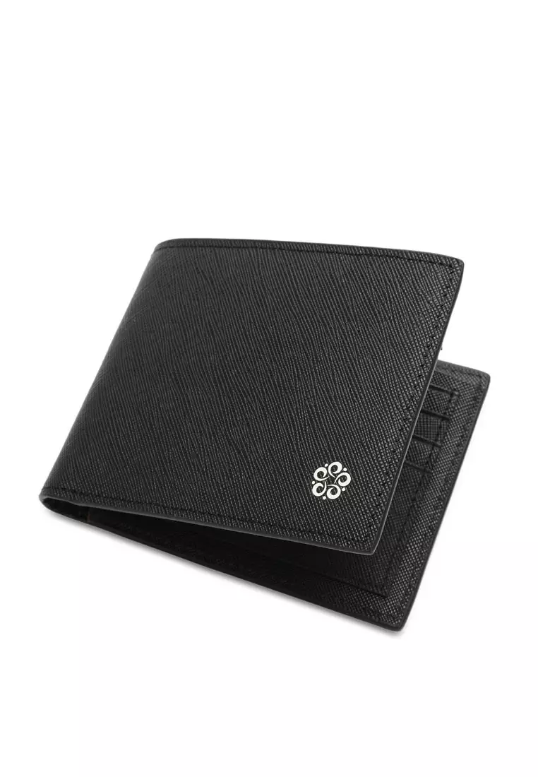Men's Genuine Leather RFID Blocking Bi Fold Wallet