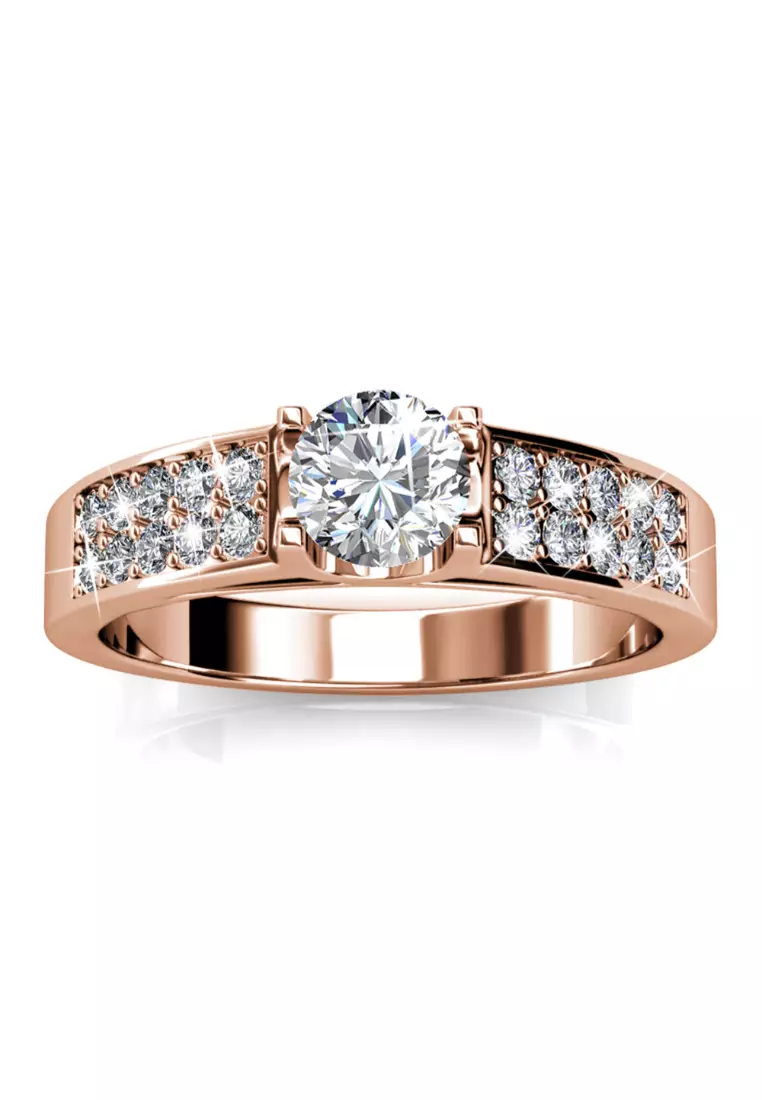 Lady Ring Embellished with SWAROVSKI® crystals