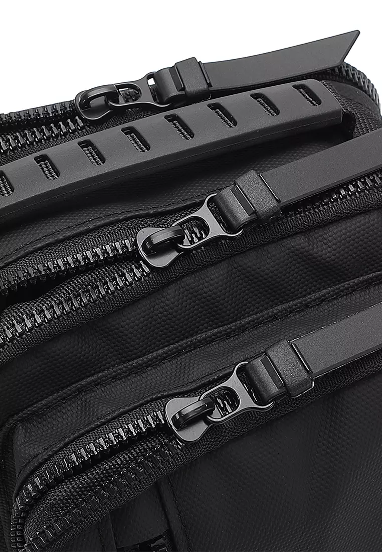 Men's Sling Bag / Crossbody Bag - Black