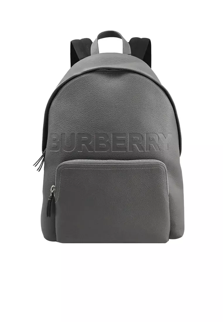 Burberry men's black nylon backpack hot sale