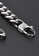 Kings Collection silver Stainless Steel Hip Hop Cuban Bracelet (Circumference 22cm) (KJBR16039) 33C94ACB705EDDGS_6