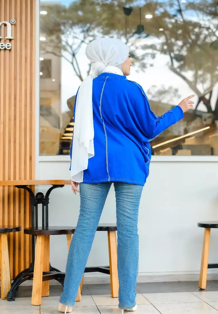 Sharina Top Electric Blue