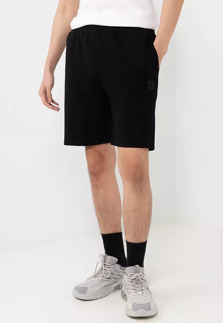 Superdry black shorts cheap