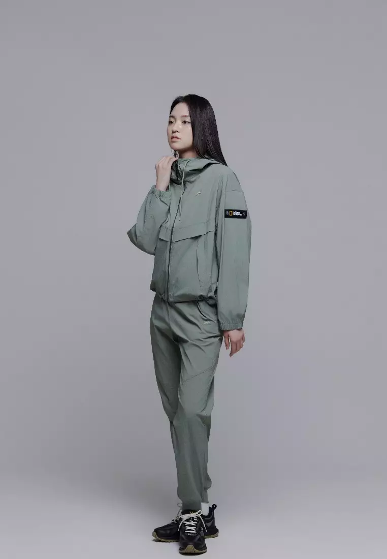 女裝CYGNUS梭織彈性防風外套