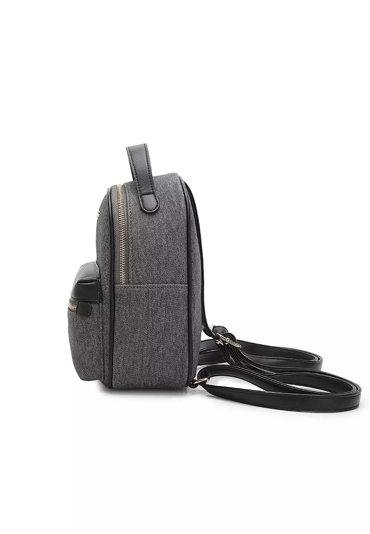 Women's Mini Backpack (Tas Ransel Wanita & Tas Punggung Wanita) - Hitam