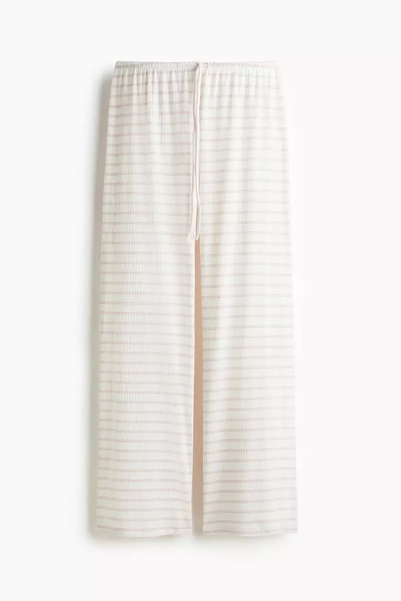 Cotton-blend trousers