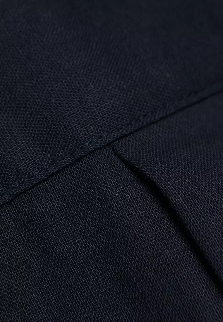 Buy Giordano Men's Cotton Linen Chinese Collar Shirt 2024 Online ...