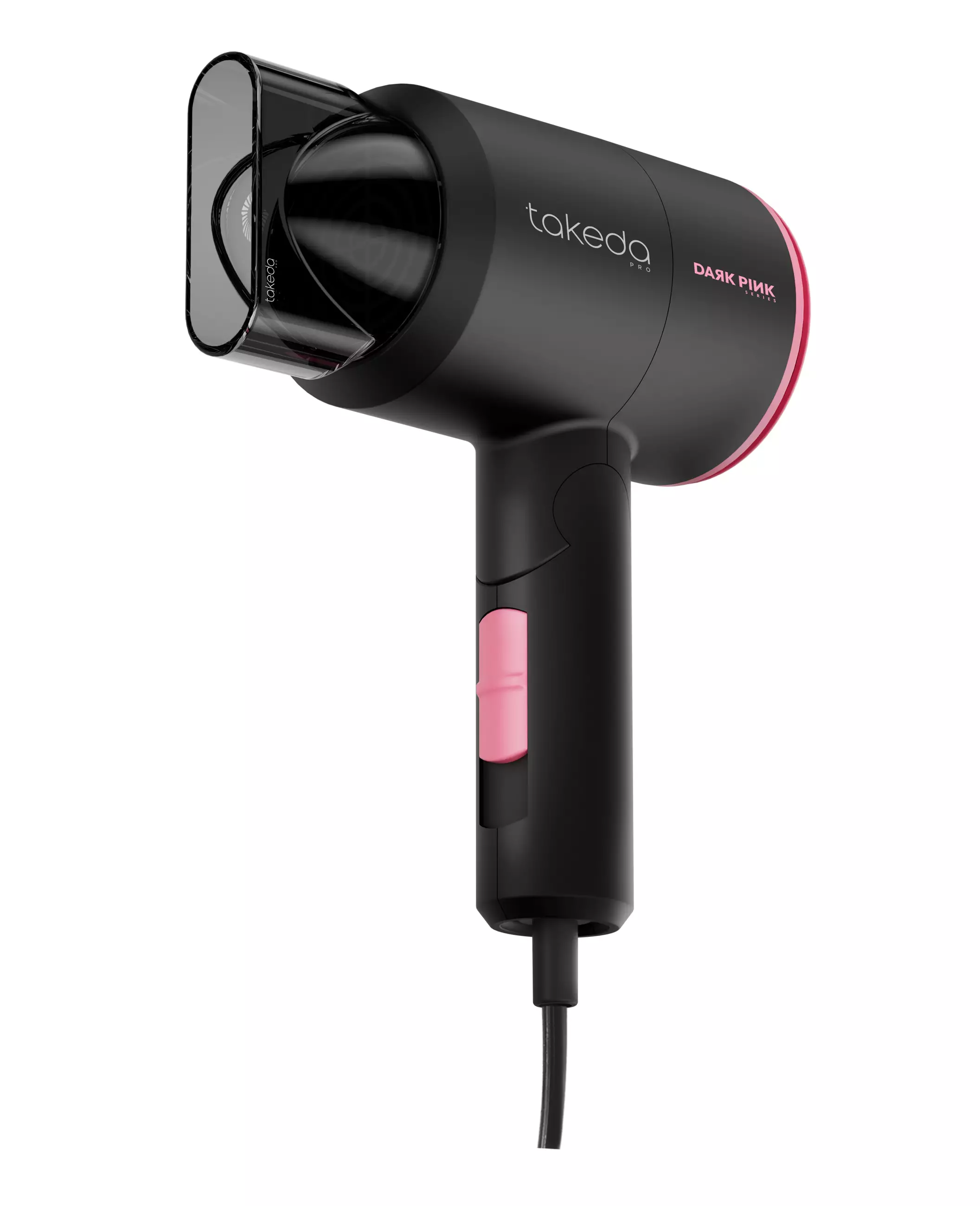 TakedaPro TKD-3085A Hair Dryer Dark Pink Travel 450W