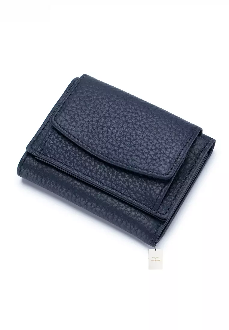 HAPPY FRIDAYS Full Grain Leather RFID Security Purse JW AN 2753