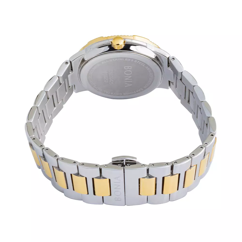 Bonia - BP10425-2155 - Jam Tangan Wanita - Silver Gold