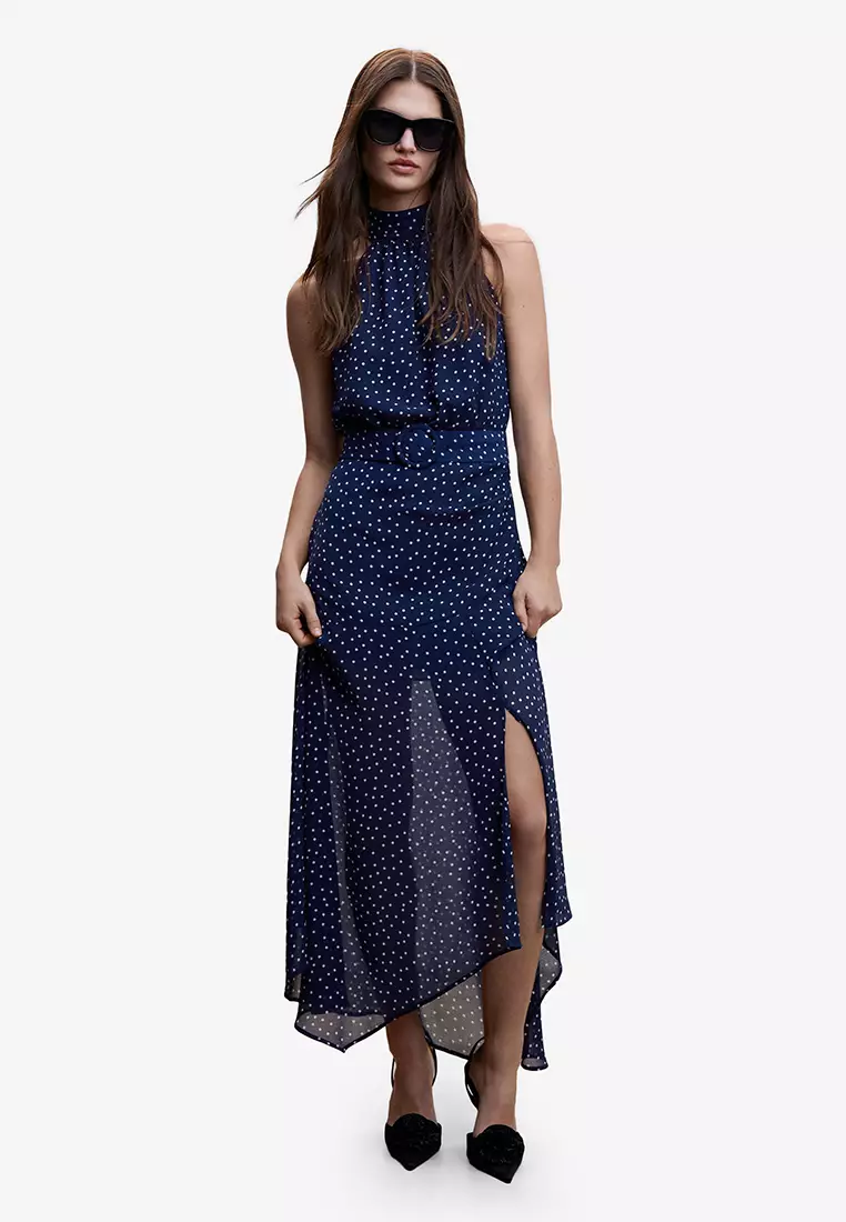 Buy Mango Mock Neck Dress 2025 Online ZALORA Philippines