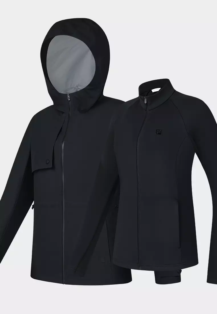 FILA CORE ATHLETICS GOLF BTB LUXURY CLASISSANCE Women 2-piece Top (Black)
