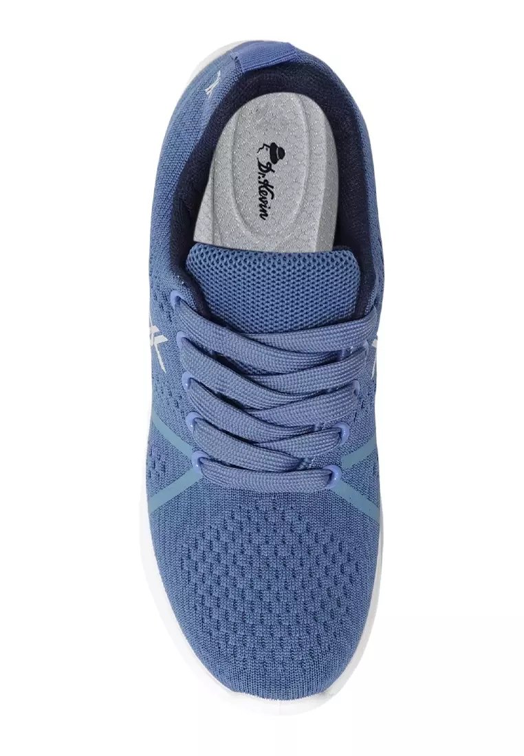 Dr. Kevin Sepatu Olahraga Sport Wanita Sneakers Rajut Slip On 589-071