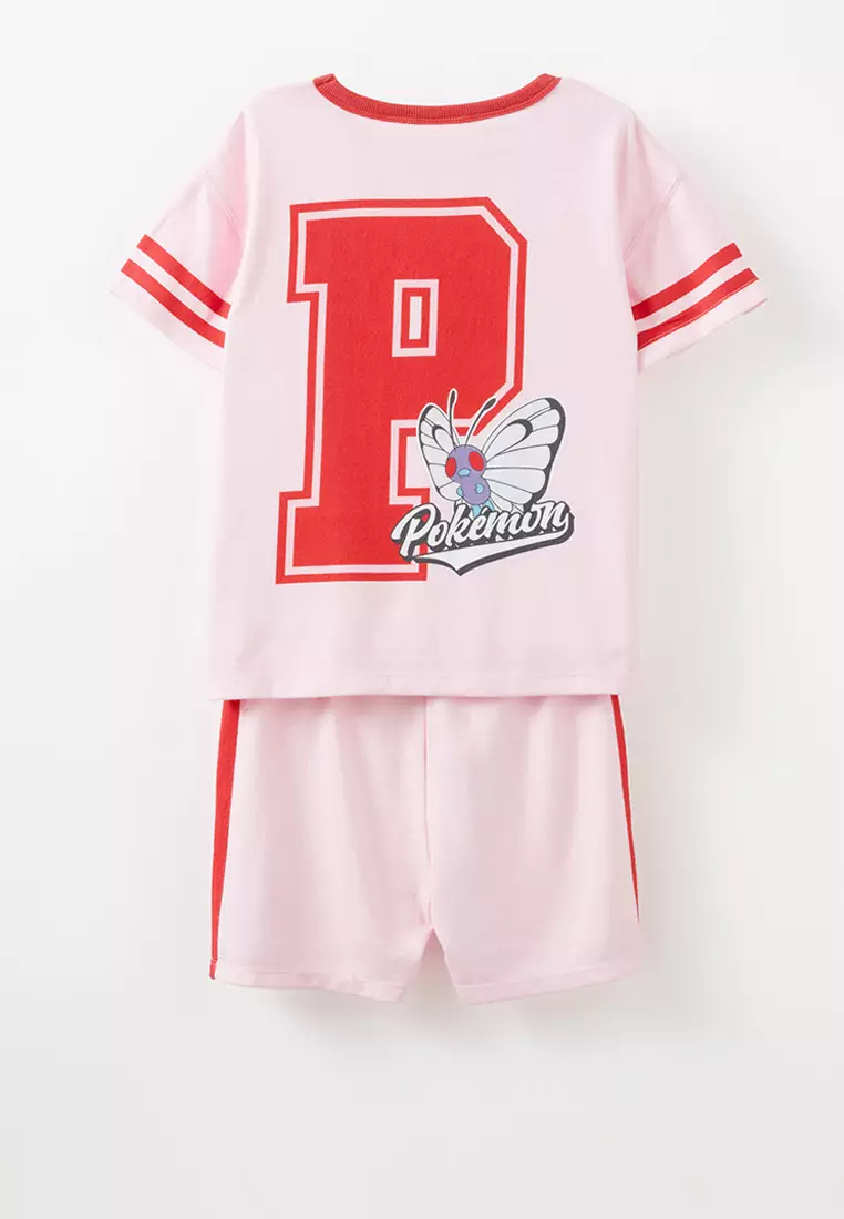 Darcey Short Sleeve Pyjama Set Licensed