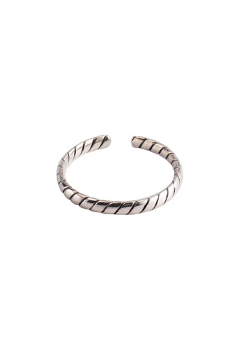 A-Excellence silver Premium S925 Sliver Wave Ring 44ED0AC3580CD4GS_1