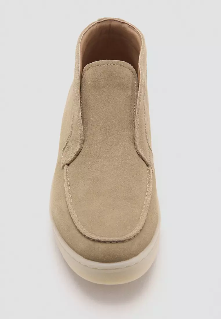 Suede Leather Ankle Boots