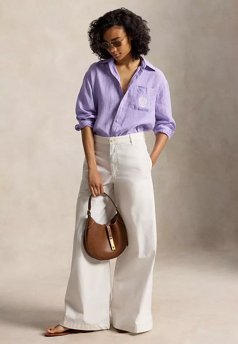 Wimbledon Oversize Fit Linen Shirt